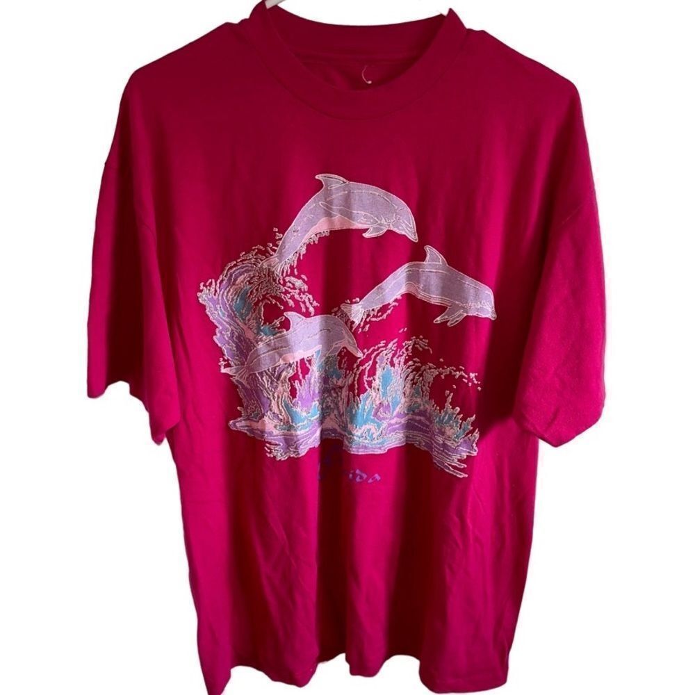Vintage single stitch puff paint Florida T-shirt